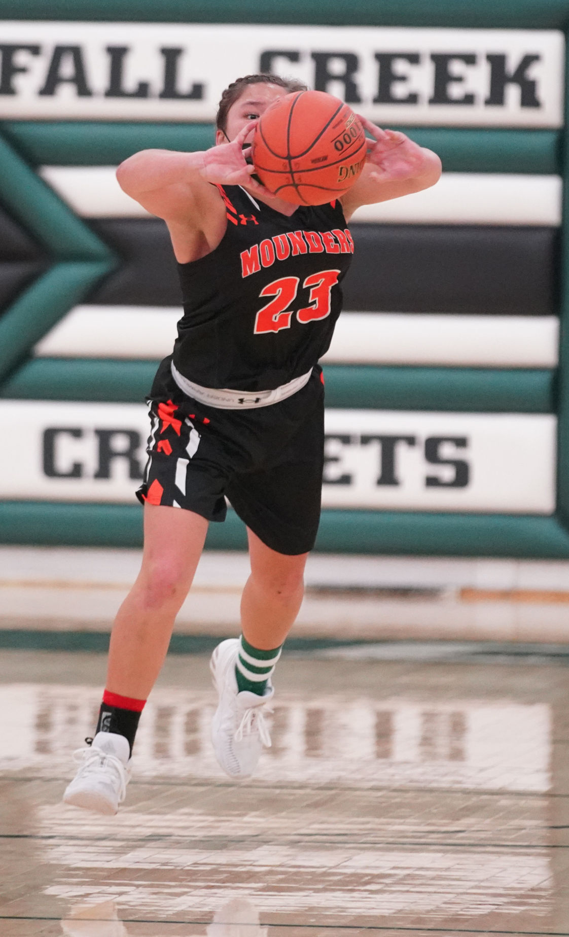 Fall Creek Elk Mound girls basketball